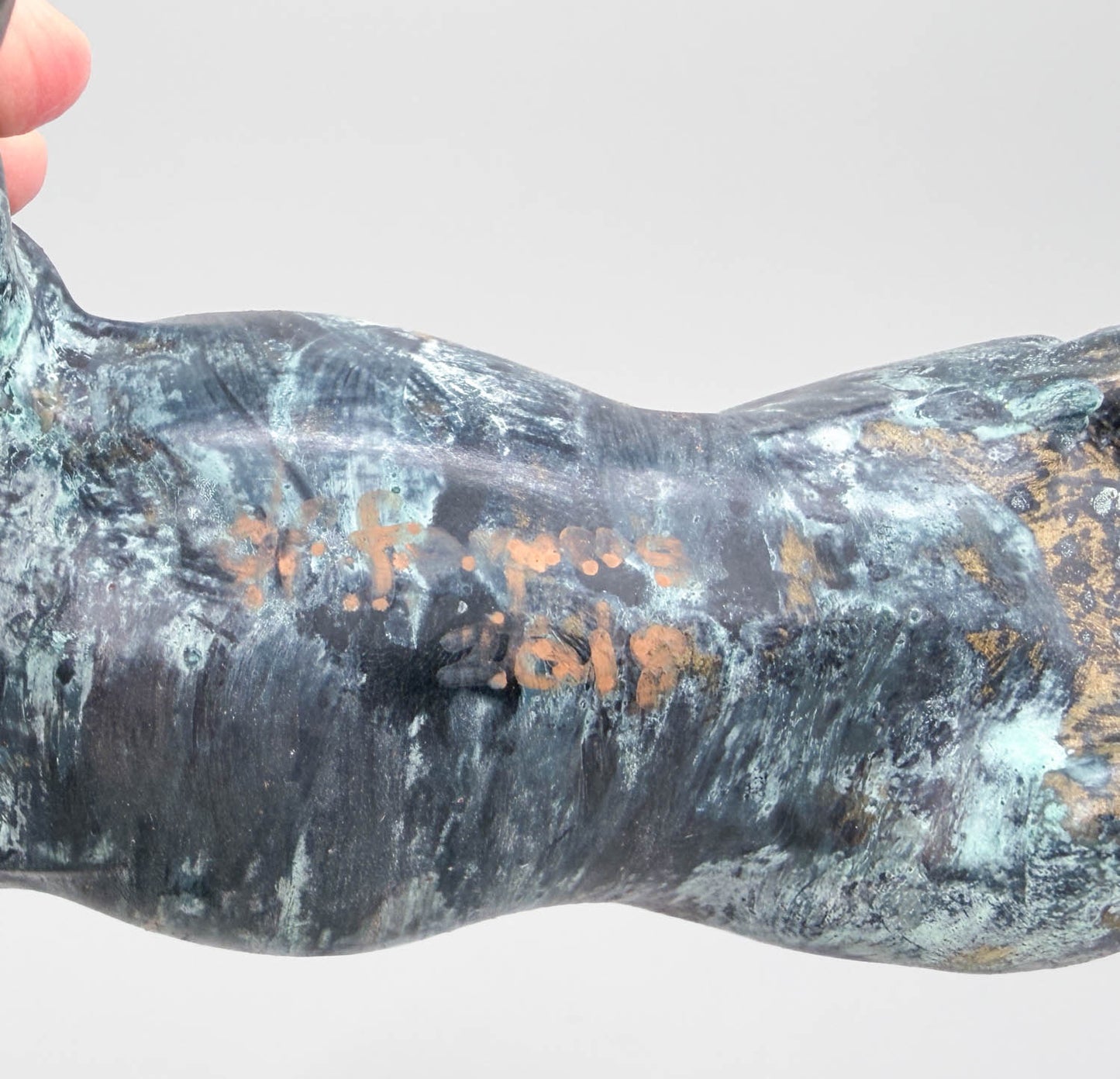 Lady Jewel, Custom Faux Patina'd Bronze