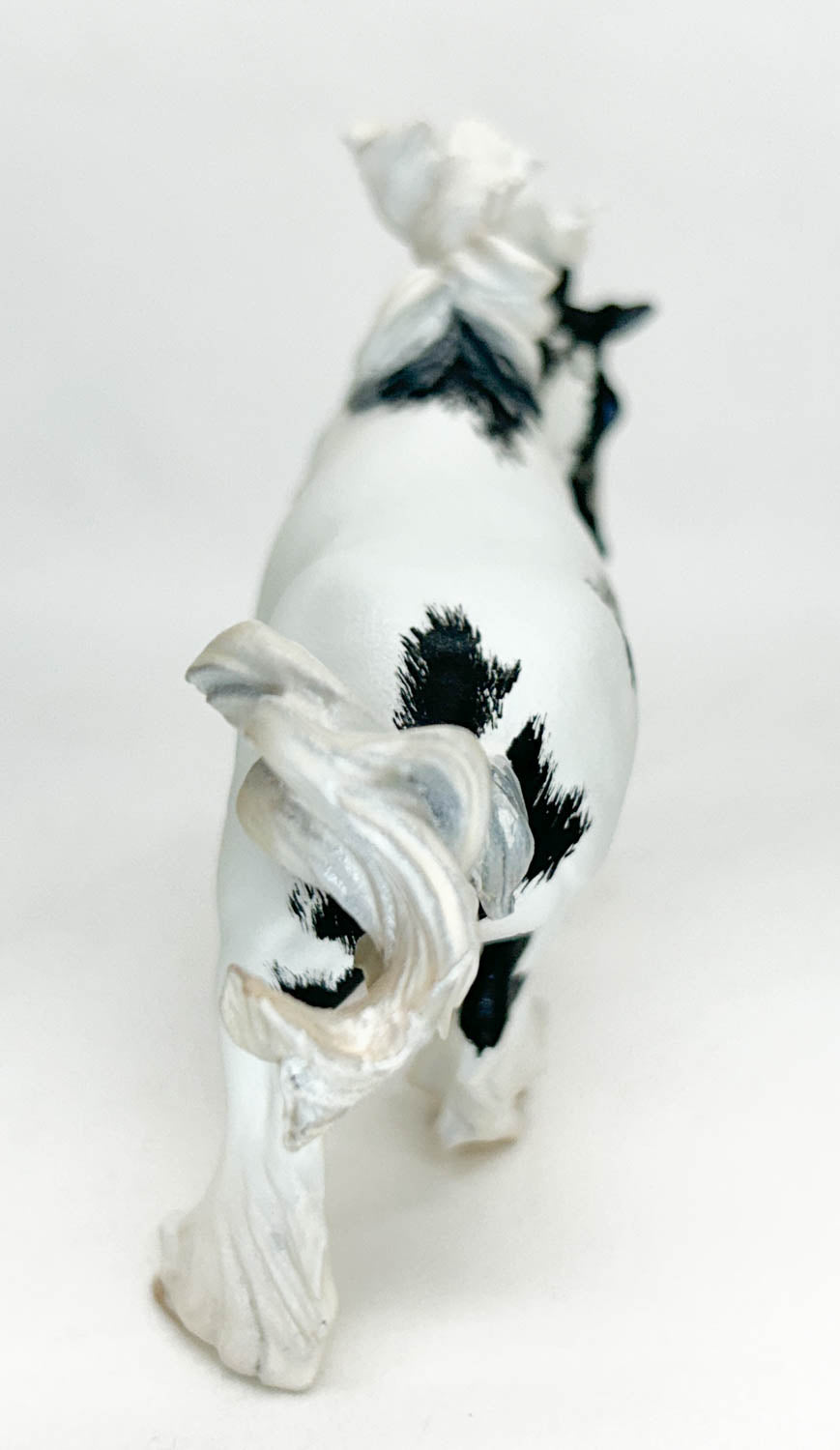 Horatio, Draft Horse Stallion ~  W-A-V Thunder Road, Artist Resin by Sue Kern Thompson