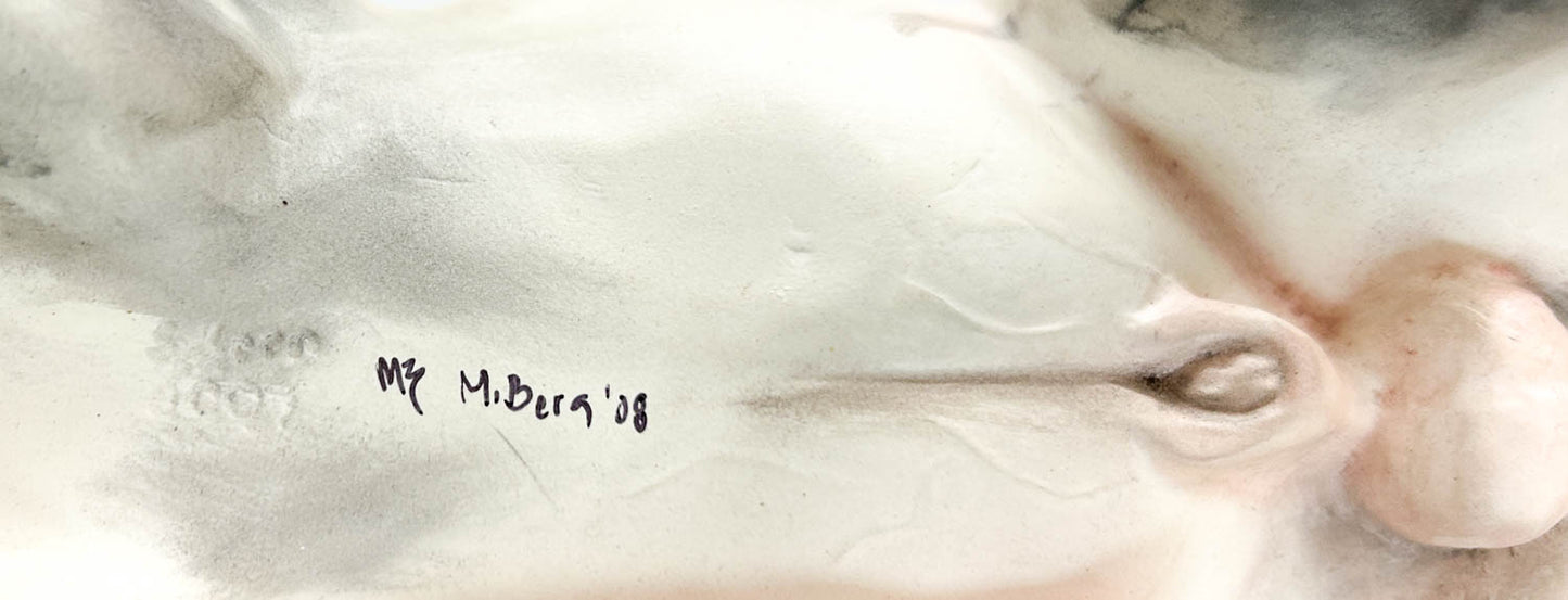 Horatio Draft Horse Stallion Resin by Sue Kern Thompson Customized by Mindy Berg - Traditional Scale - AUCTION!