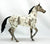 Lonesome Glory, Dark Bay Leopard Appaloosa - Custom Etchie by Lindy Pinkham