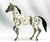 Lonesome Glory, Dark Bay Leopard Appaloosa - Custom Etchie by Lindy Pinkham