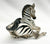 Lying Foal - Custom Zebra Foal with Bonus Pony Pouch