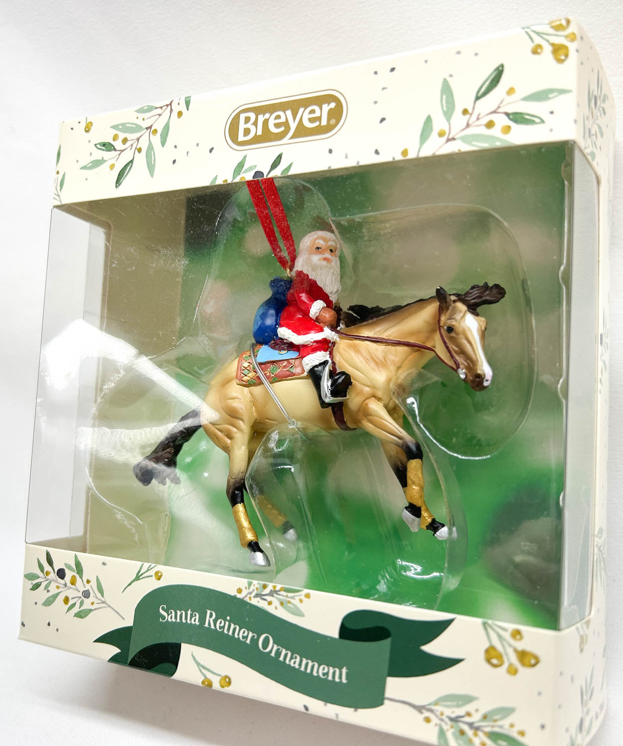 2022 Holiday Reining Santa Ornament