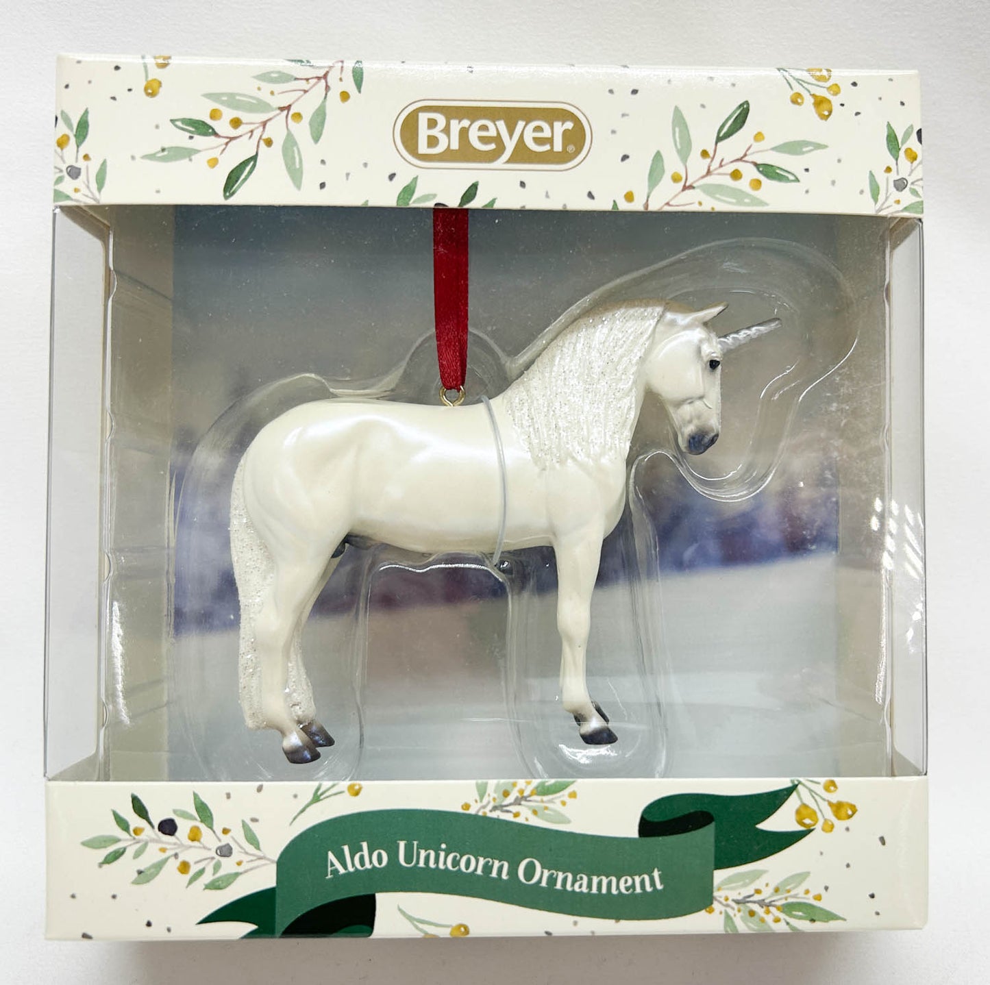 2023 Holiday Breyer Unicorn Ornament ~ Aldo