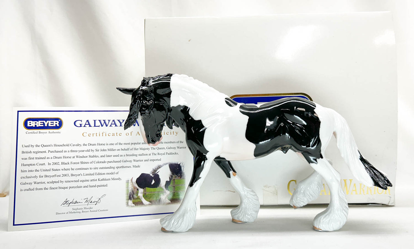 Othello ~ Galway Warrior (Classic scale Gallery Porcelain)