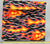 Pony Pouch, Artisan Made - Flames Pattern 11" x 10"