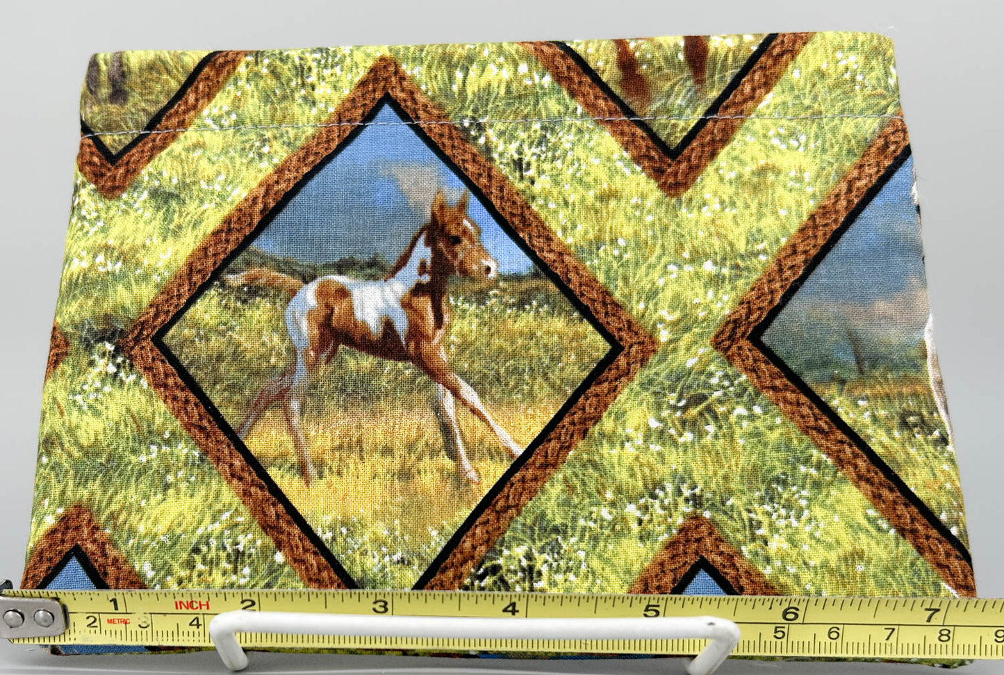 Pony Pouch, Artisan Made - Galloping Horses 7" x 5.5"