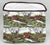 Pony Pouch, Artisan Made - Hunt Scene with Brown Trim 13" x 11"