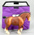 Pony Pouch, Artisan Made - Purple NAMHSA 13" x 11"