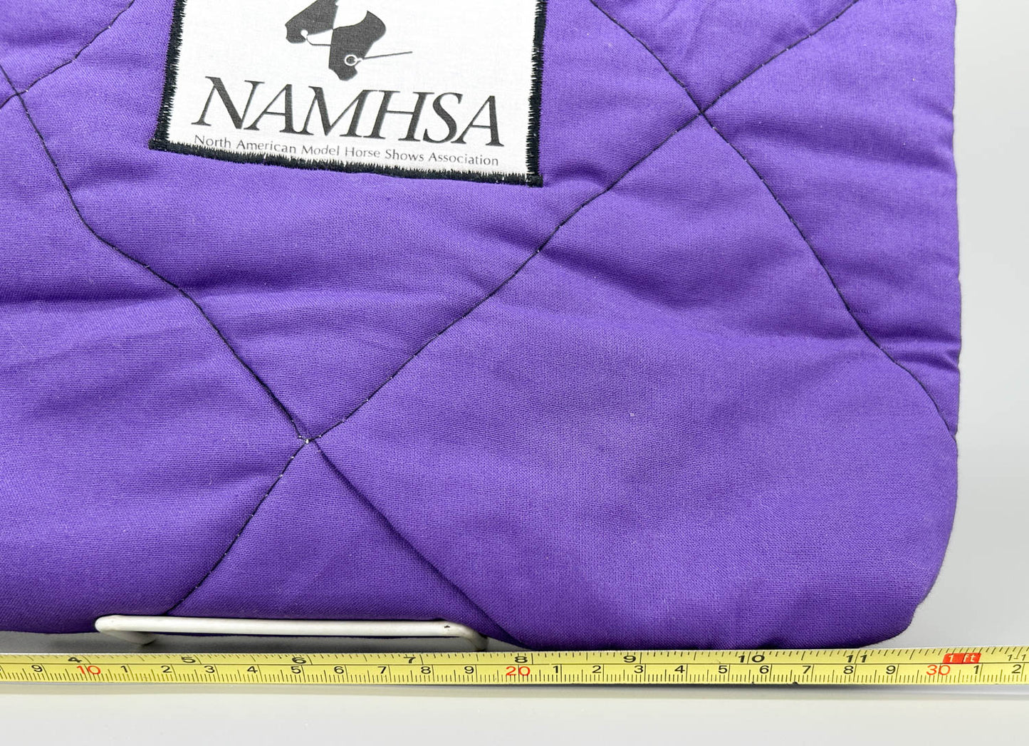 Pony Pouch, Artisan Made - Purple NAMHSA 12" x 11"