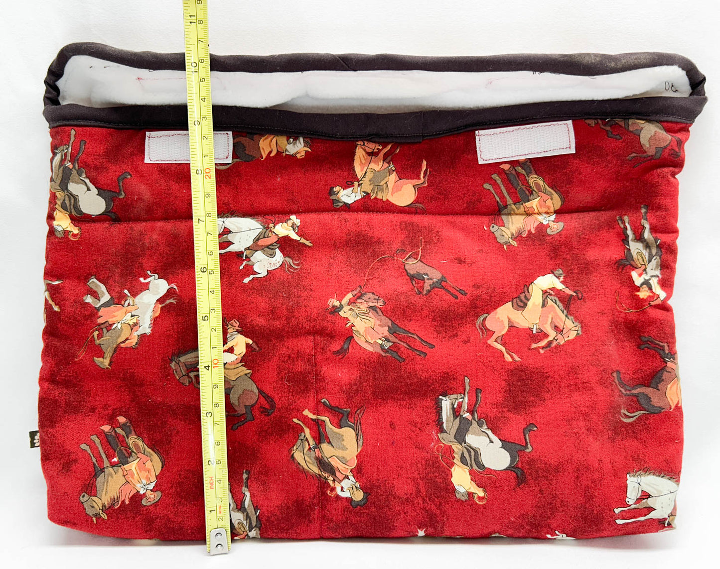 Pony Pouch, Artisan Made - Bronco Pattern 14" x 10.5"