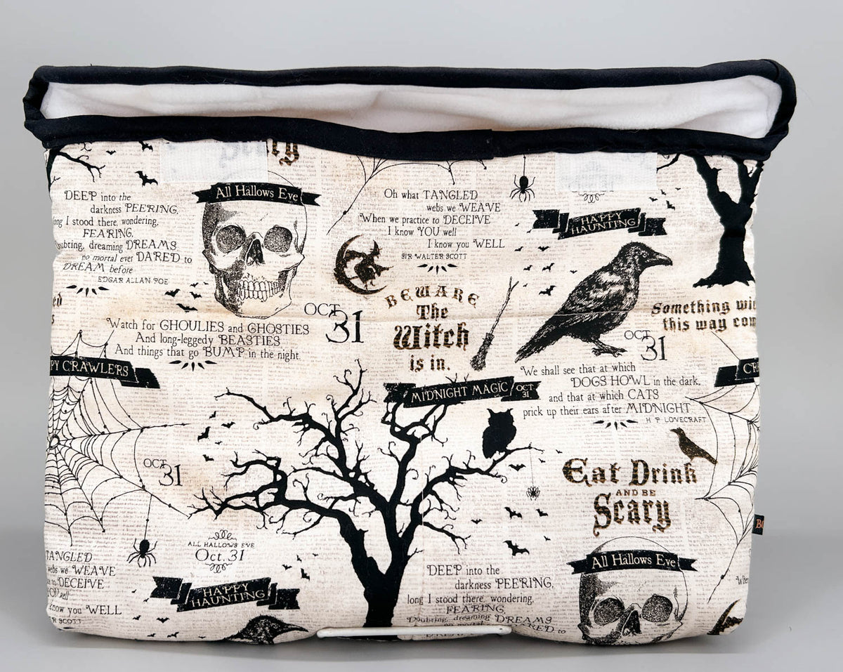 Pony Pouch, Artisan Made - Spooky Season, Halloween Theme 13" x 10"