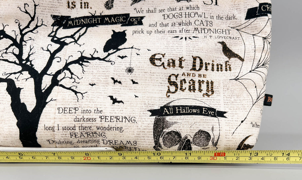 Pony Pouch, Artisan Made - Spooky Season, Halloween Theme 13" x 10"