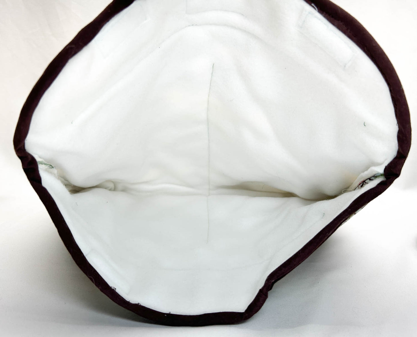 Pony Pouch, Artisan Made - Hunt Scene with Brown Trim