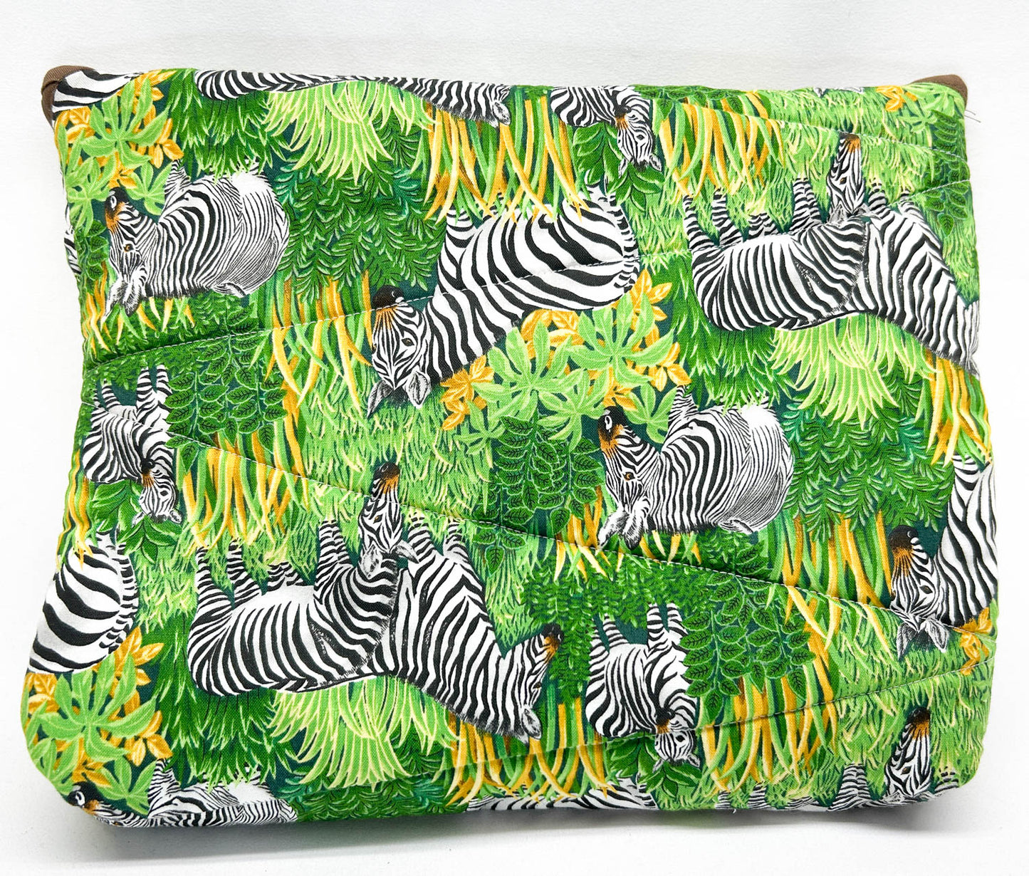 Pony Pouch, Artisan Made - Zebras Pattern