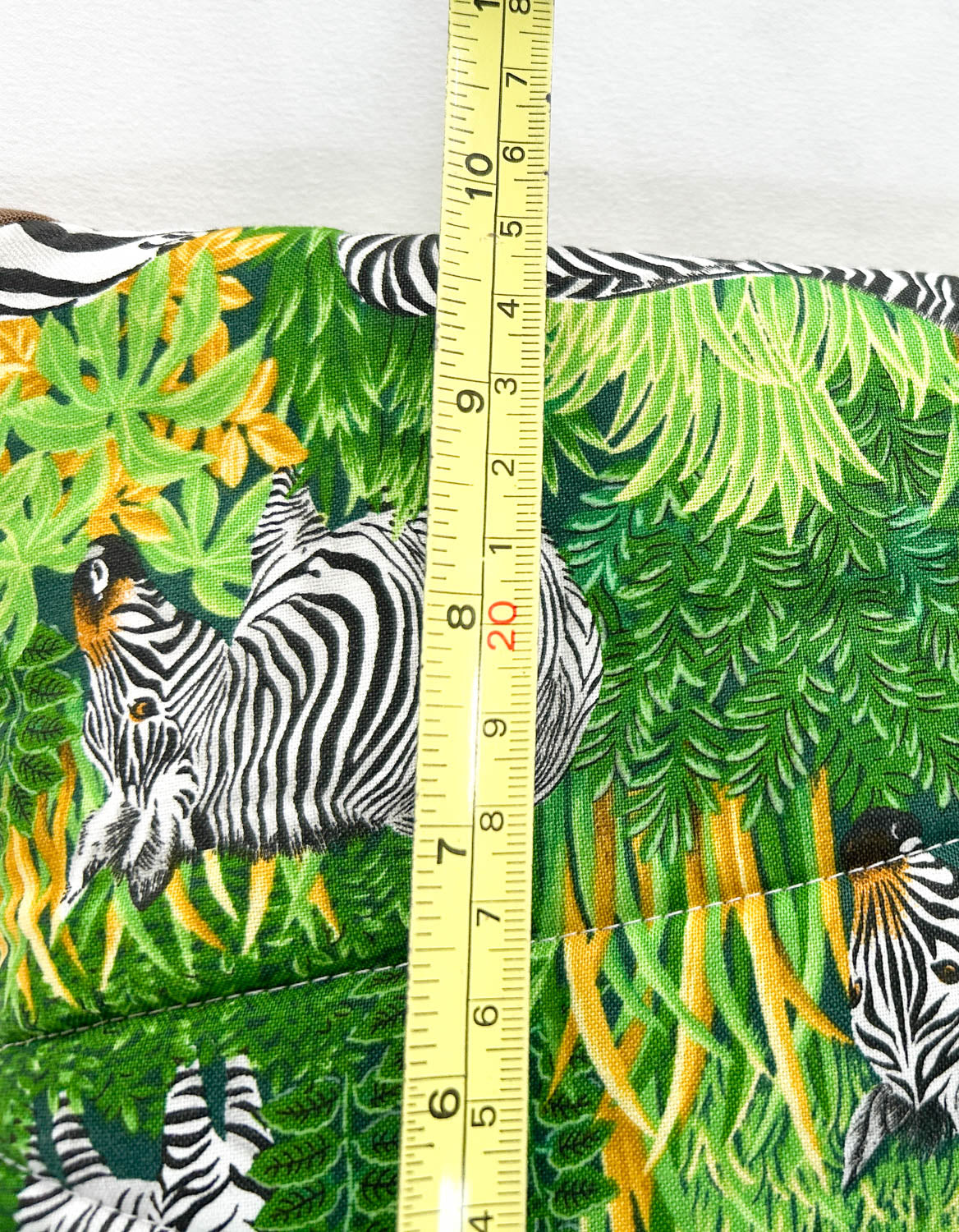 Pony Pouch, Artisan Made - Zebras Pattern