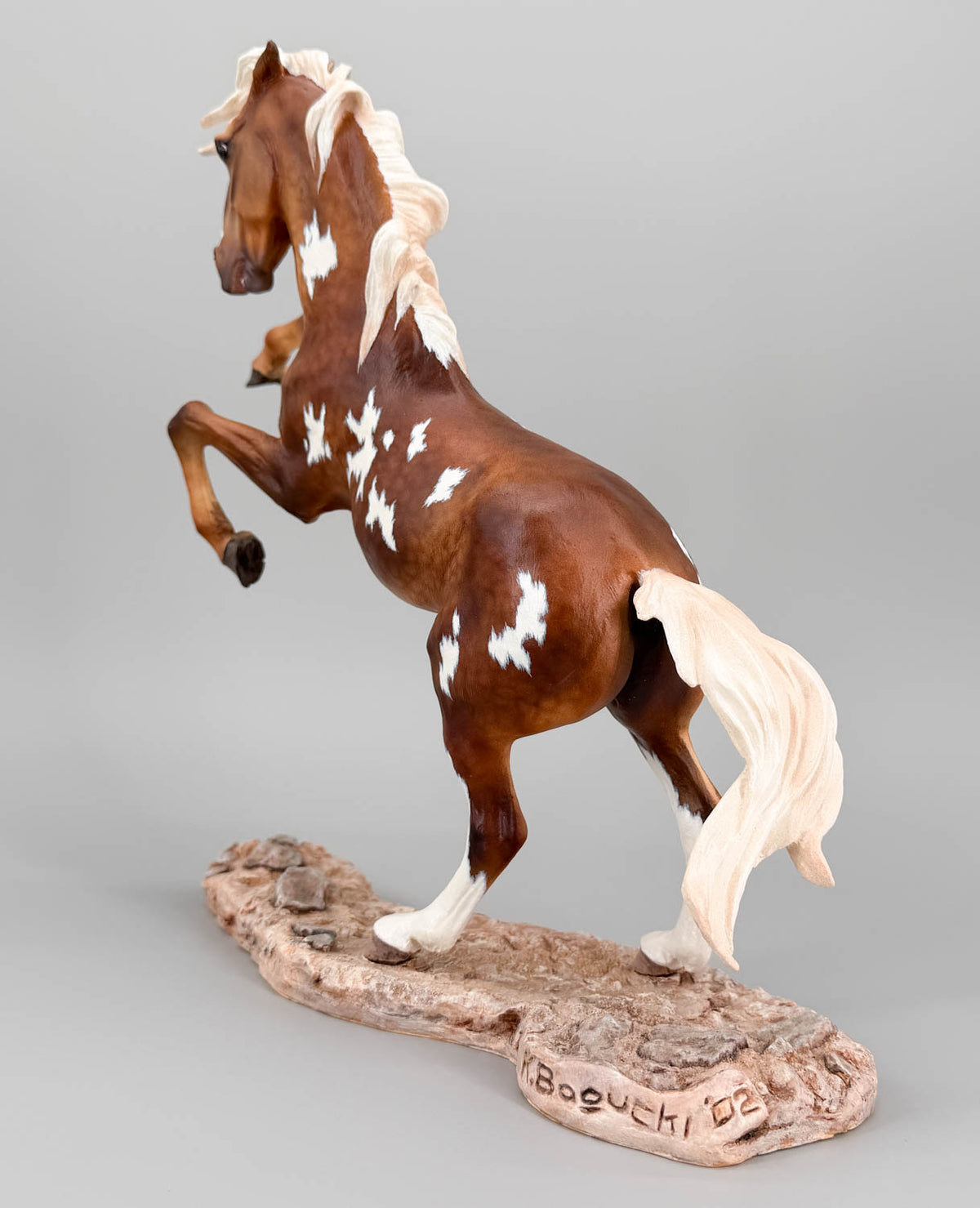 War Chant Resin, Sculpted by Kathi Bogucki, Painted by Karen Williams