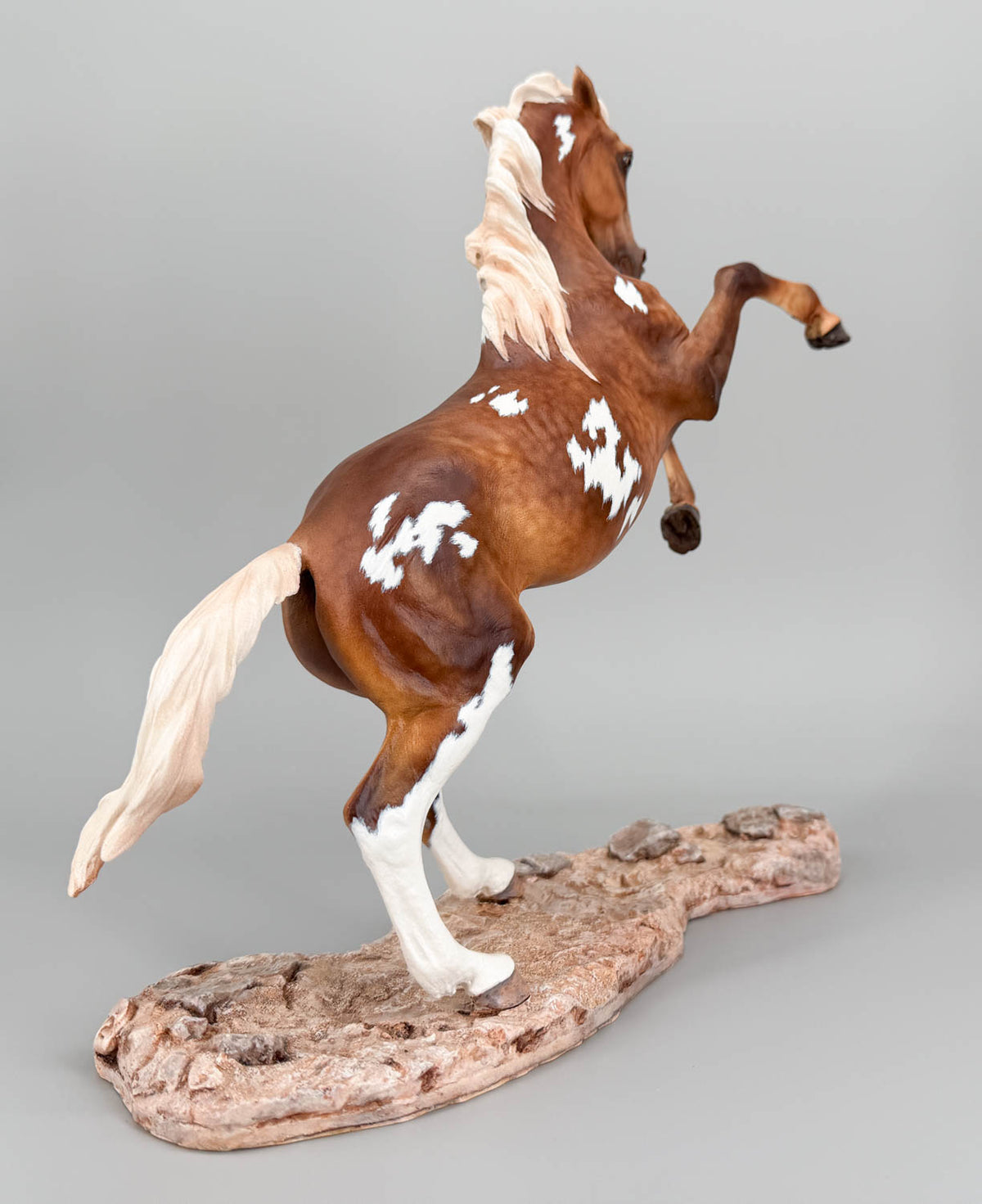 War Chant Resin, Sculpted by Kathi Bogucki, Painted by Karen Williams