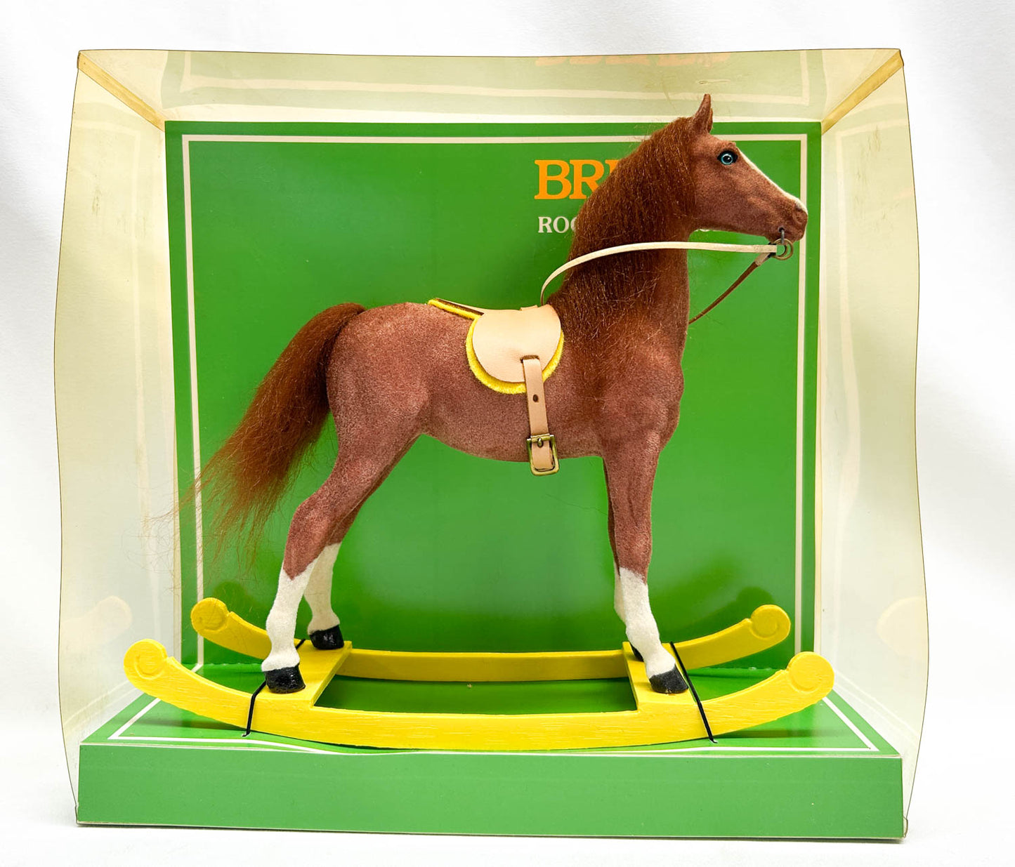 CHRISTMAS AUCTION:  Saddlebred Weanling ~ Collector's Rocking Horse - Flocked