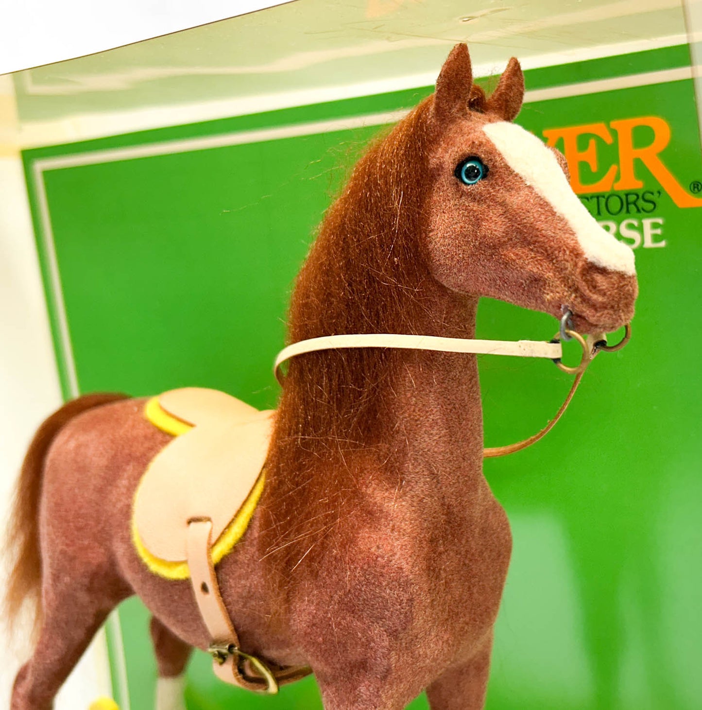 CHRISTMAS AUCTION:  Saddlebred Weanling ~ Collector's Rocking Horse - Flocked