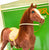 CHRISTMAS AUCTION:  Saddlebred Weanling ~ Collector's Rocking Horse - Flocked
