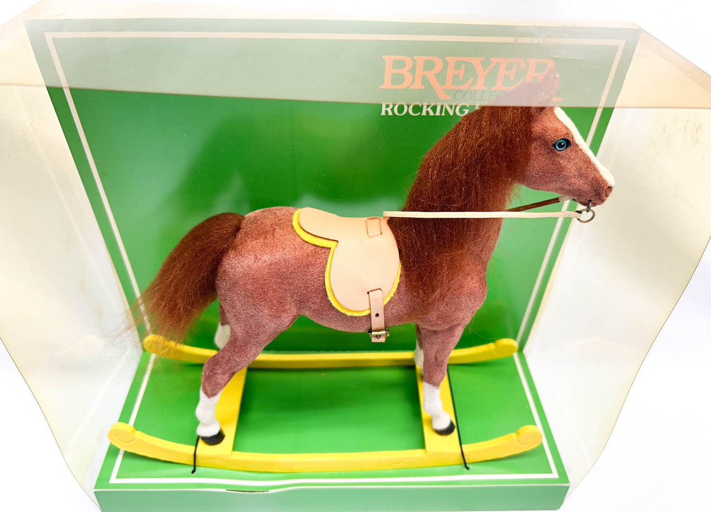 CHRISTMAS AUCTION:  Saddlebred Weanling ~ Collector's Rocking Horse - Flocked