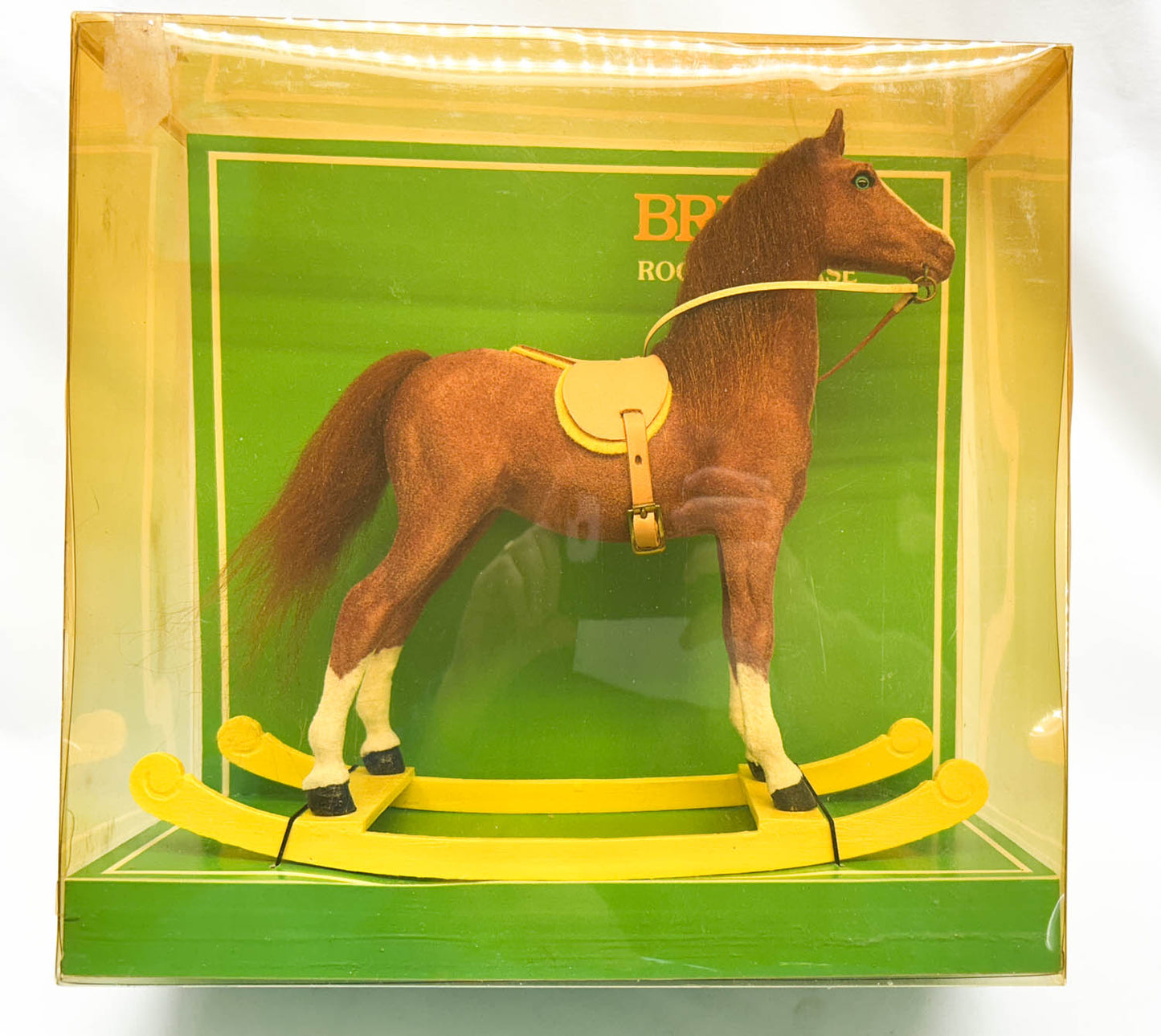 CHRISTMAS AUCTION:  Saddlebred Weanling ~ Collector's Rocking Horse - Flocked