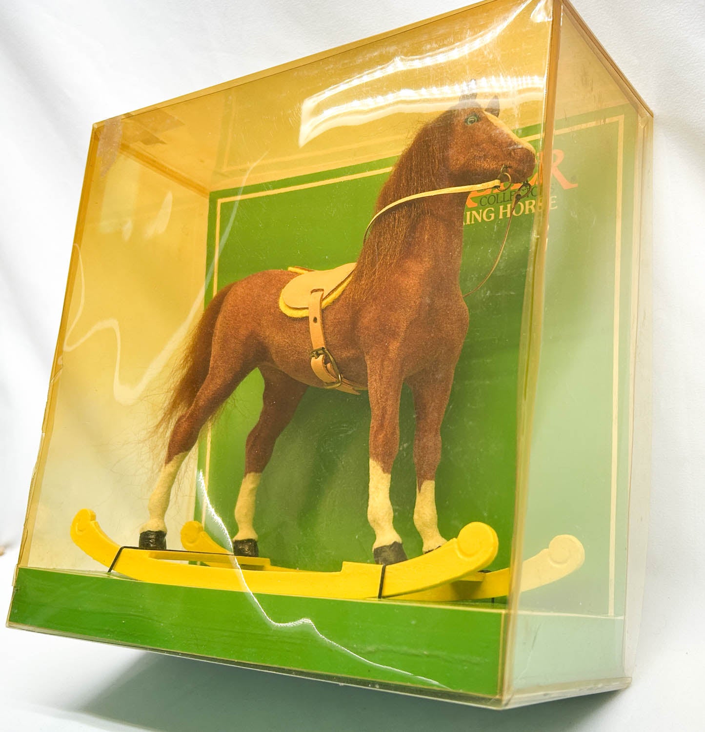 CHRISTMAS AUCTION:  Saddlebred Weanling ~ Collector's Rocking Horse - Flocked