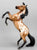 Silver, Buckskin Pinto - Custom Etchie by Lindy Pinkham