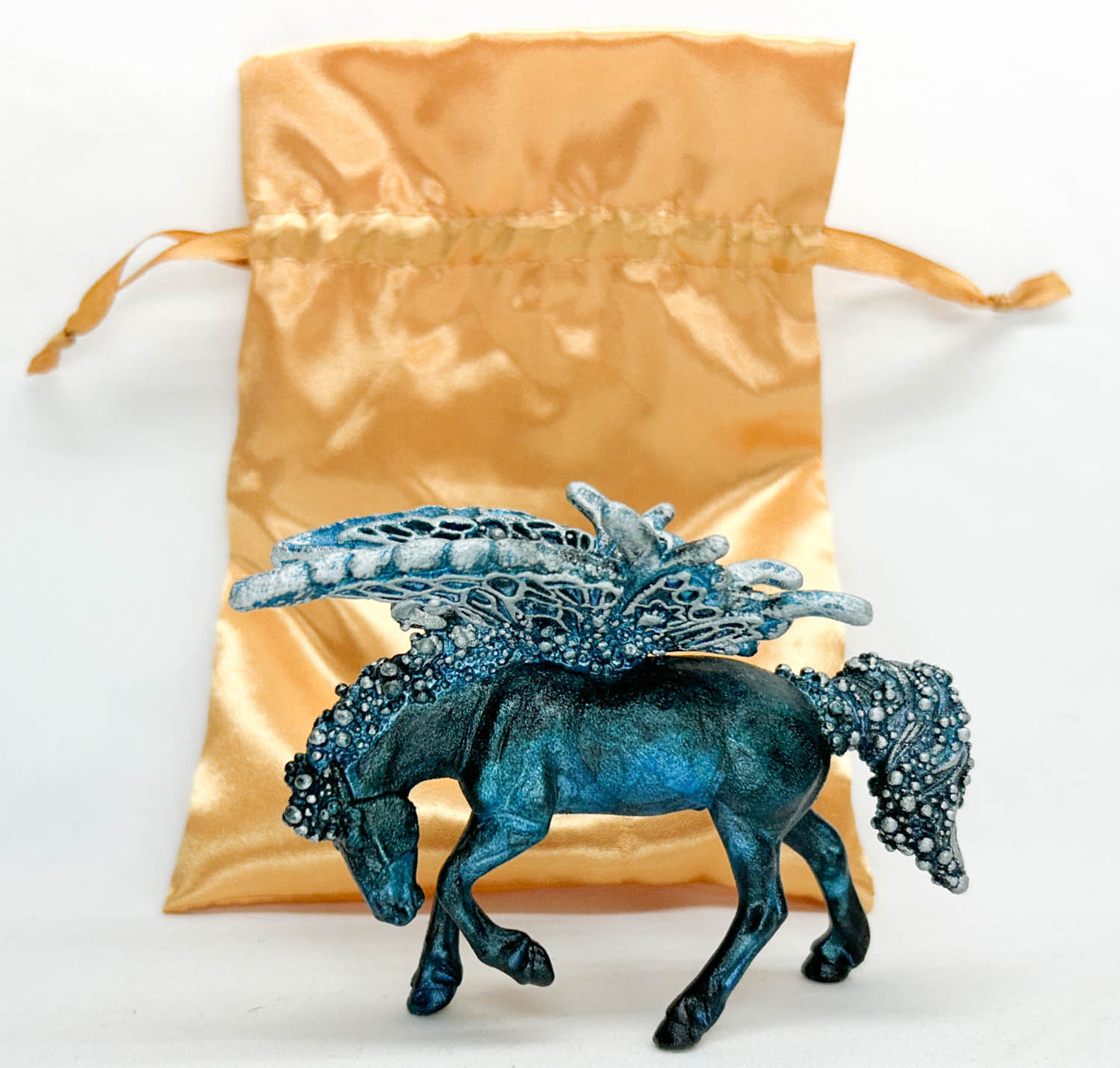 Rivet, Custom Copper-Plated Butterfly Pegasus by Hope Swith