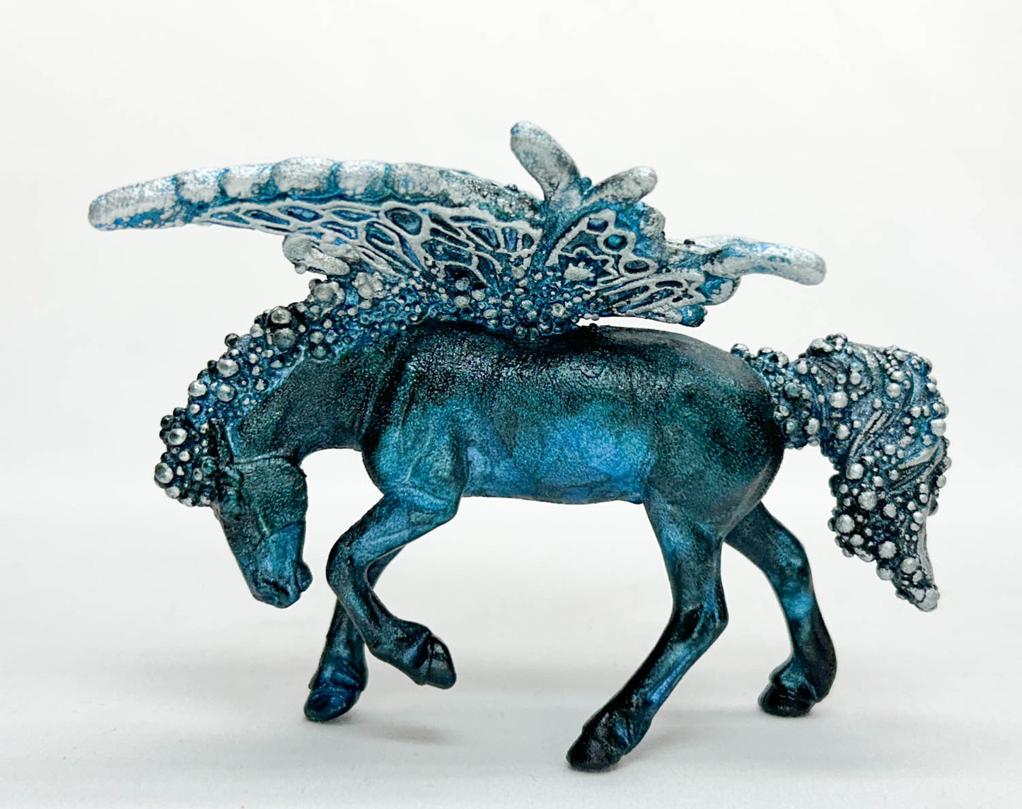 Rivet, Custom Copper-Plated Butterfly Pegasus by Hope Swith