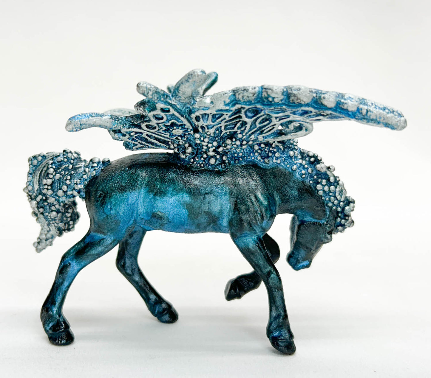 Rivet, Custom Copper-Plated Butterfly Pegasus by Hope Swith