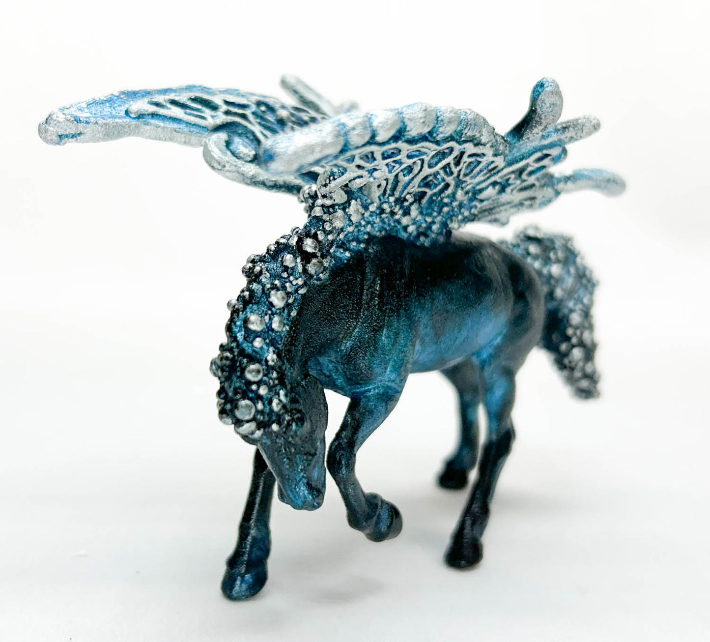 Rivet, Custom Copper-Plated Butterfly Pegasus by Hope Swith