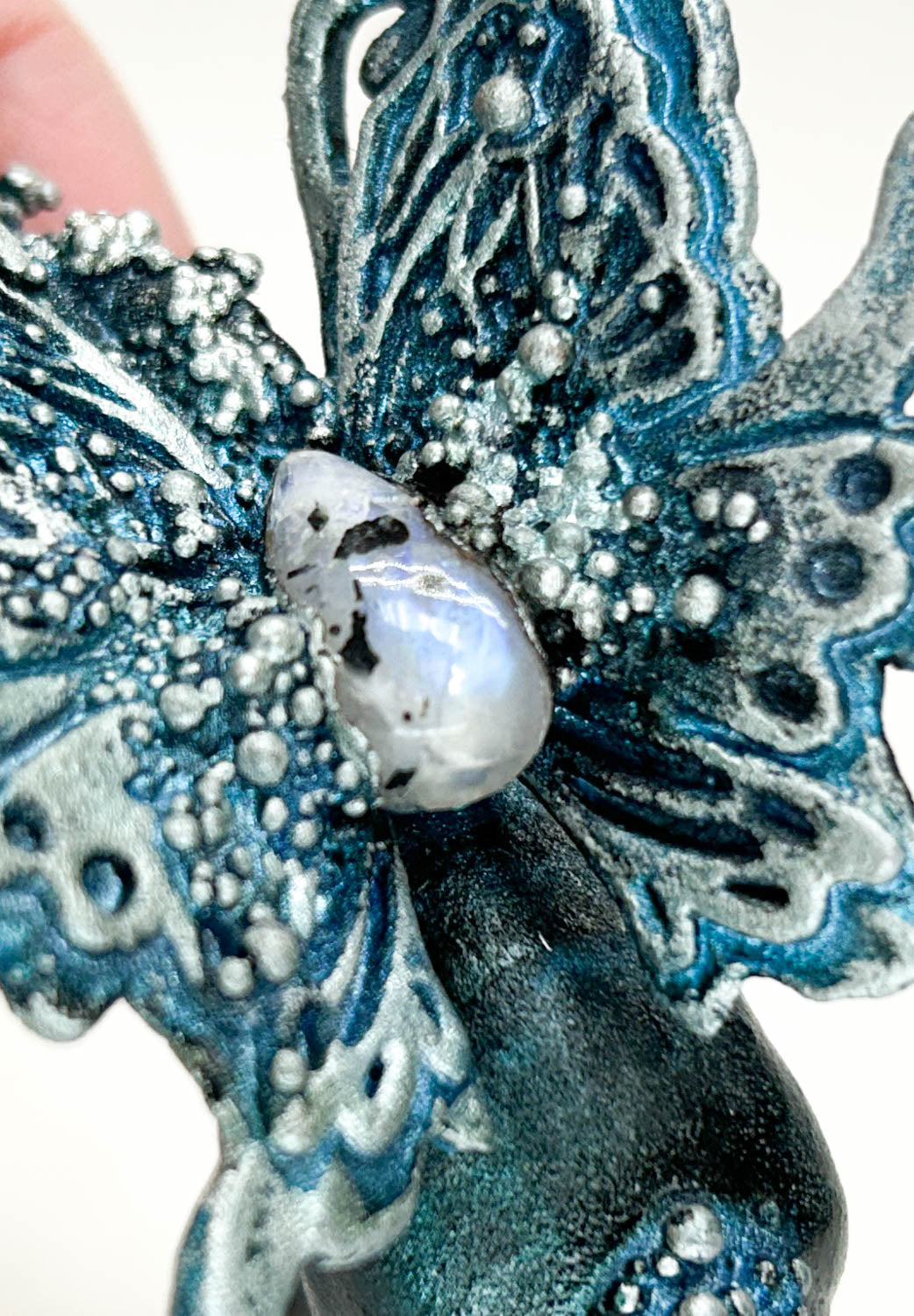 Rivet, Custom Copper-Plated Butterfly Pegasus by Hope Swith