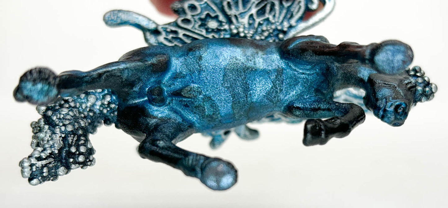 Rivet, Custom Copper-Plated Butterfly Pegasus by Hope Swith