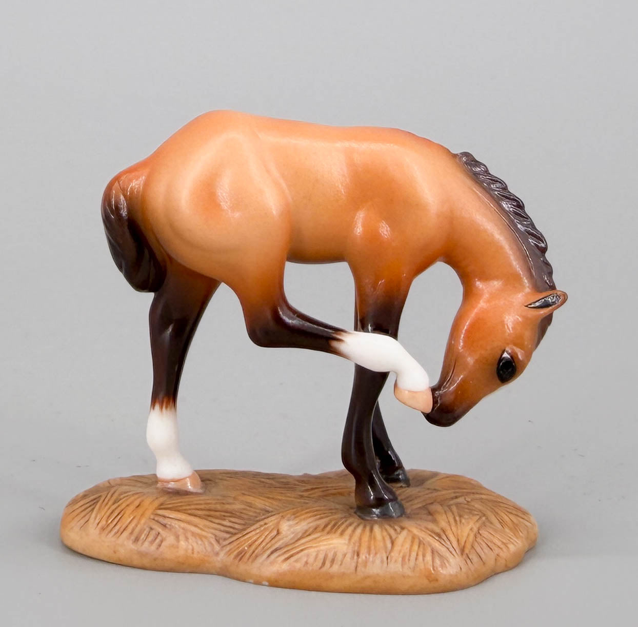 Scratching Foal - Breyer Gallery Porcelain w/Box