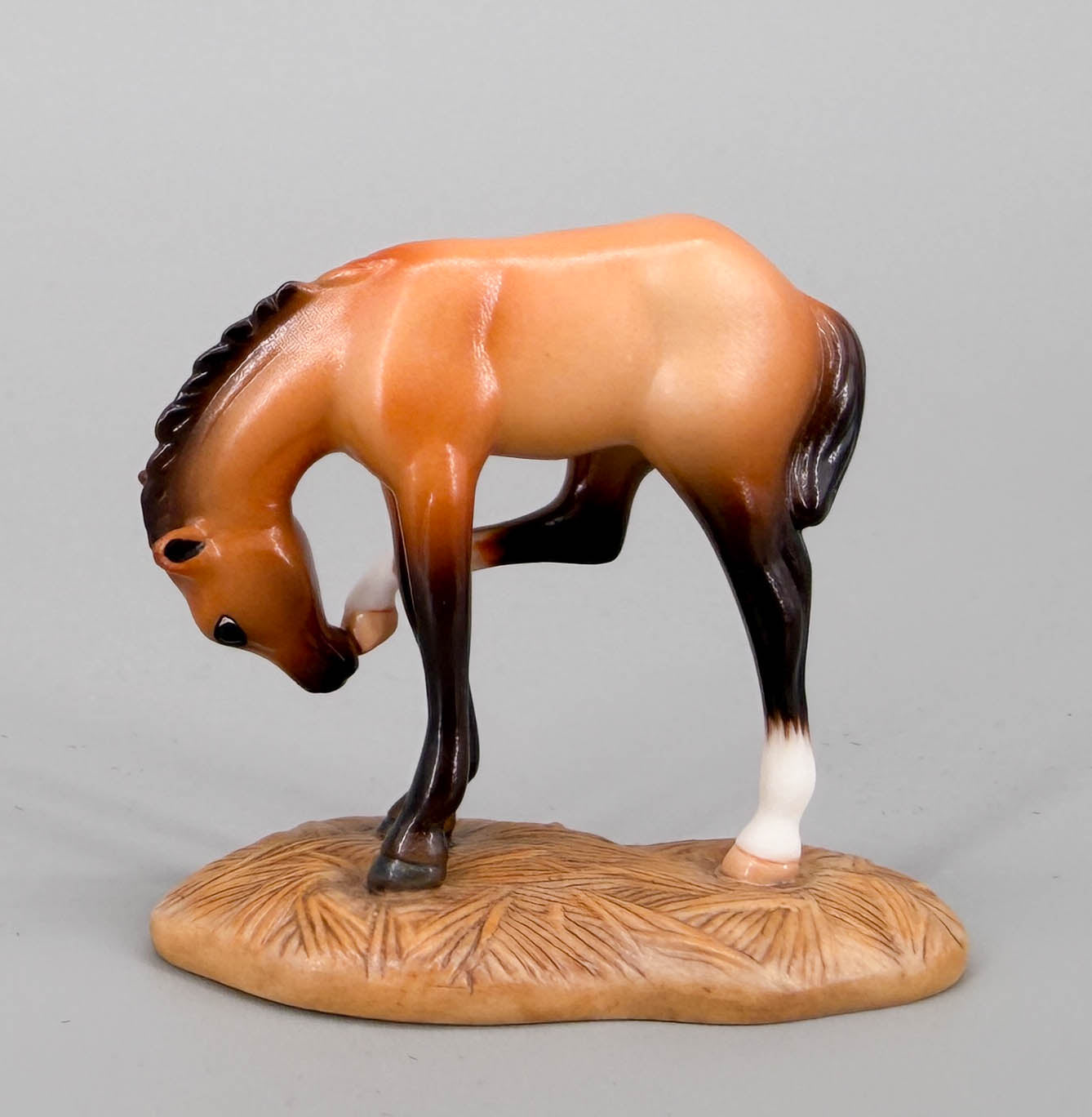 Scratching Foal - Breyer Gallery Porcelain w/Box