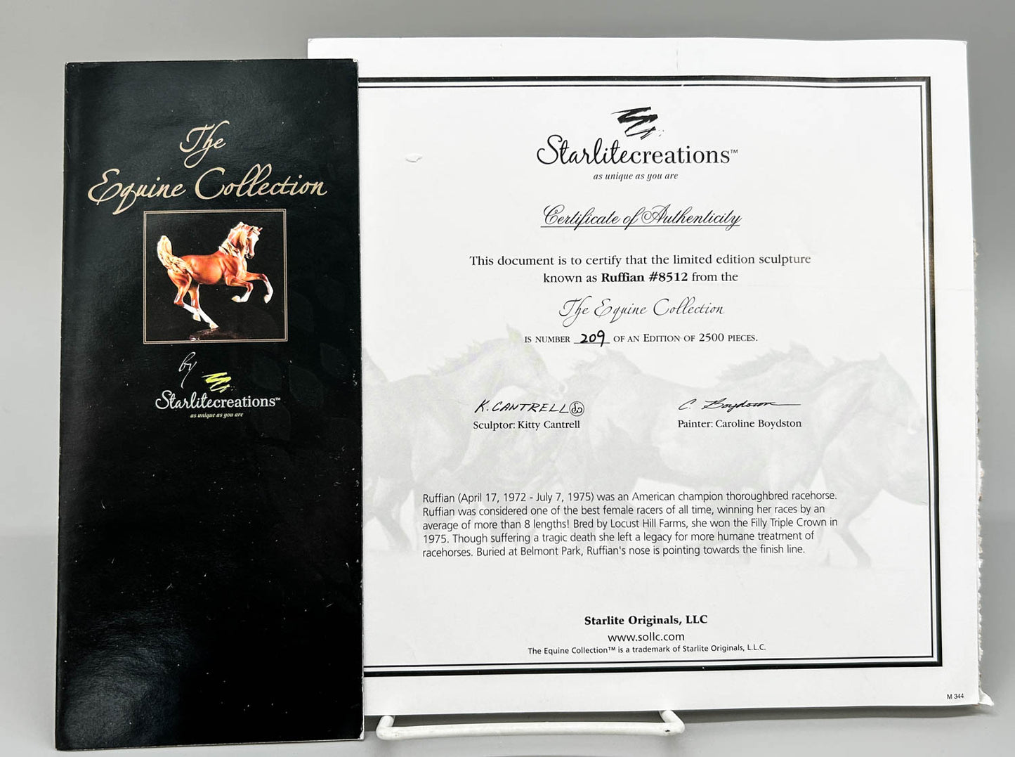 Starlite Creations Ruffian w/ Original Packaging and COA