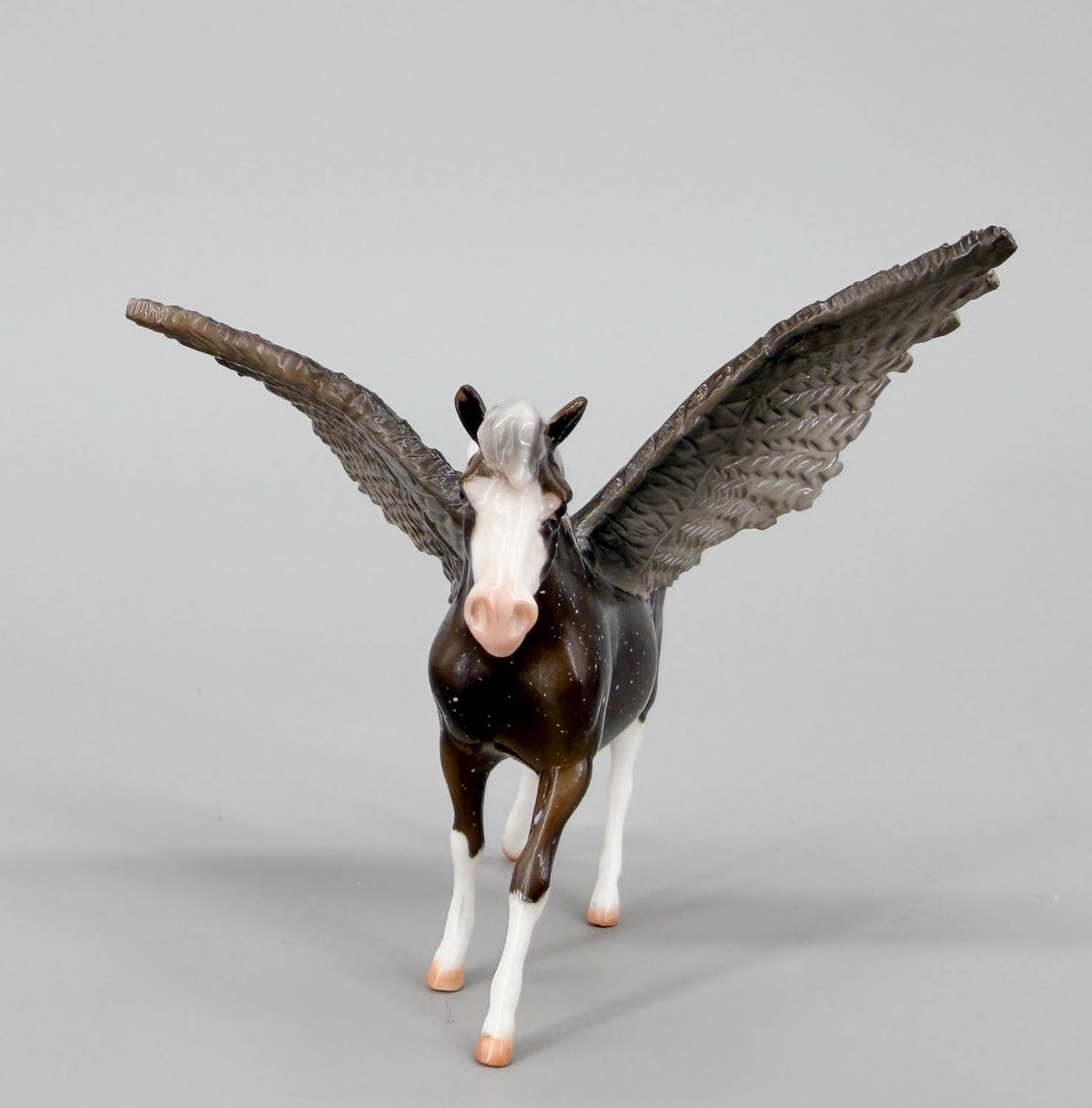 Chips Pony Pegasus, Silver Black Snowflake Appaloosa - One-of-a-Kind!
