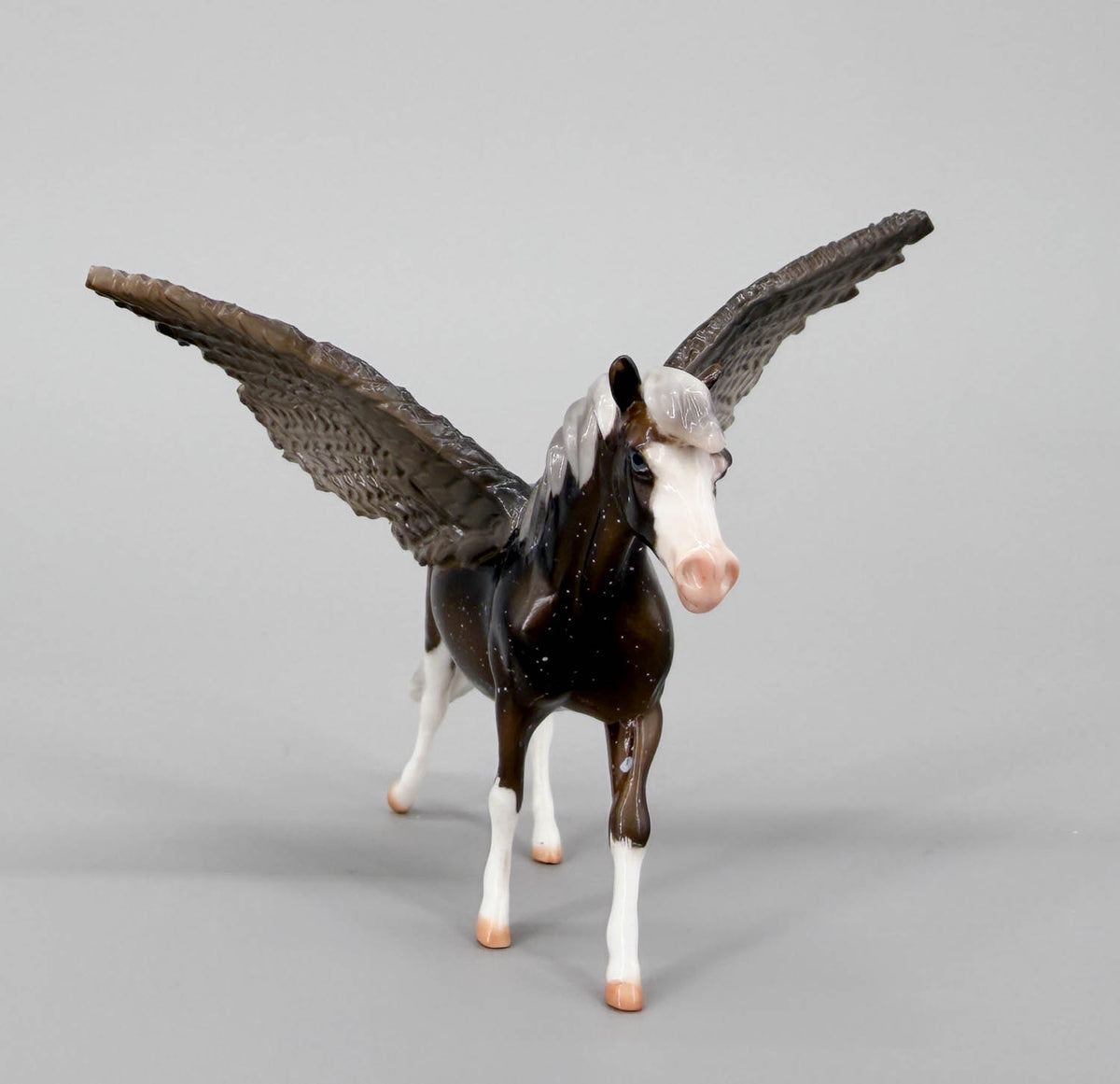 Chips Pony Pegasus, Silver Black Snowflake Appaloosa - One-of-a-Kind!