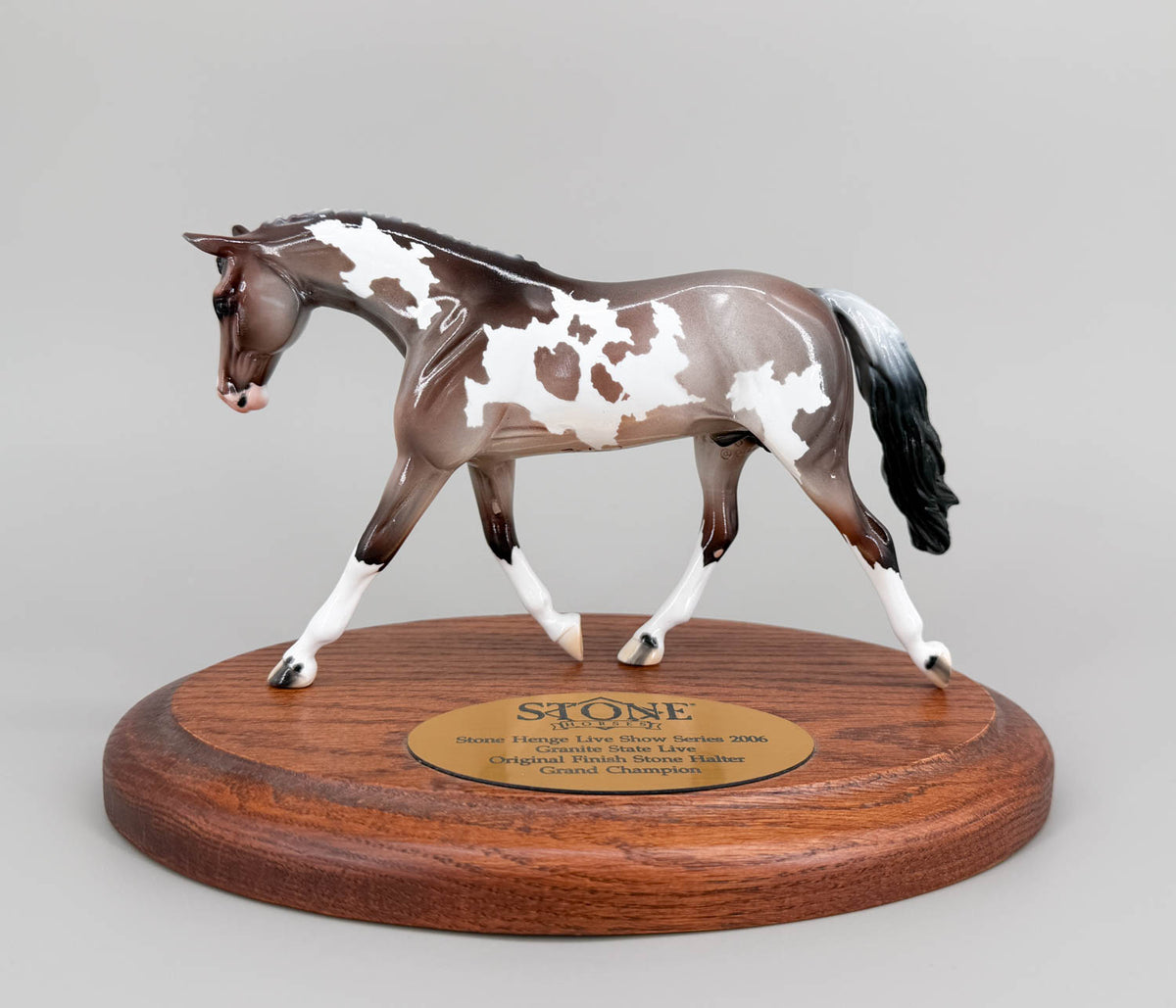 Stone Pebbles Warmblood ~ Salem - GLOSSY Grand Champ Trophy Model!