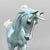 Stone Thoroughbred Unicorn ~ Blue Moon - OOAK DAH - NAN'd