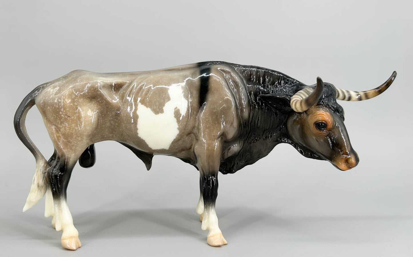 Texas Longhorn Bull ~ Mesquite - Breyerfest 2001 SR