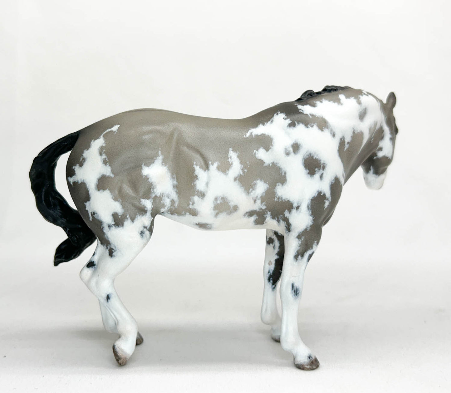 Wee Wyakin Artist Resin Stock Horse ~ W-A-V Ima Big Kid, Customized by Sherry Clayton