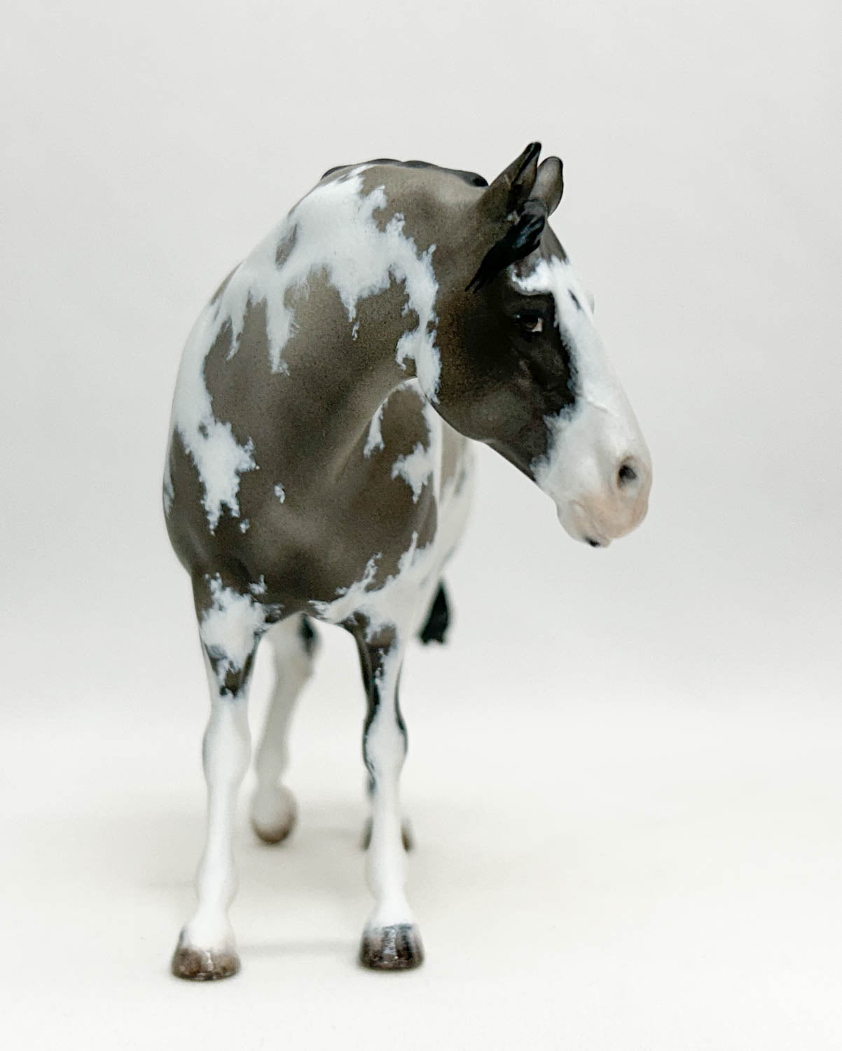 Wee Wyakin Artist Resin Stock Horse ~ W-A-V Ima Big Kid, Customized by Sherry Clayton