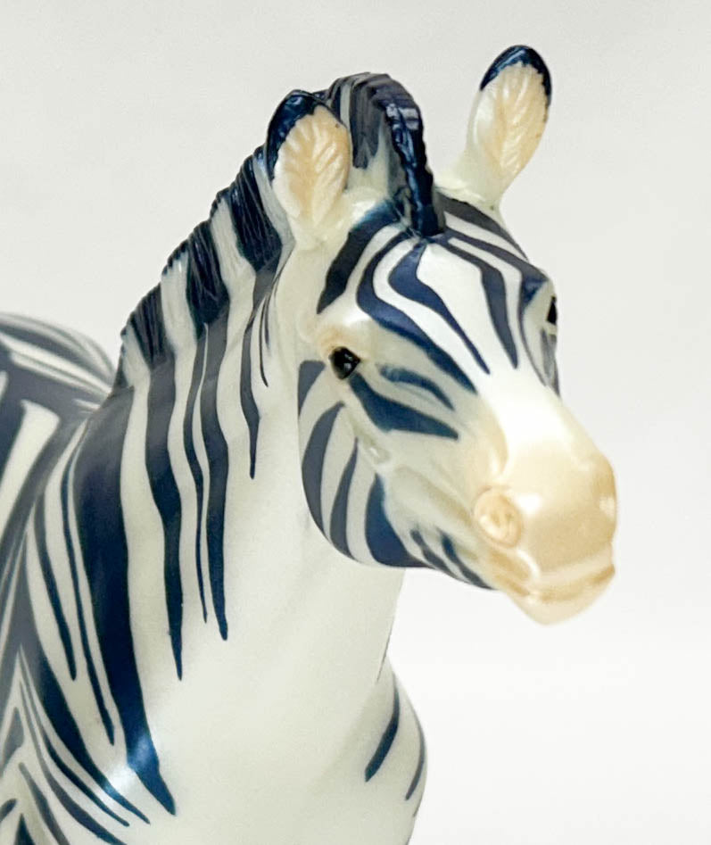 Zebra ~ Christmas Candy, Blue - Web Special 2019