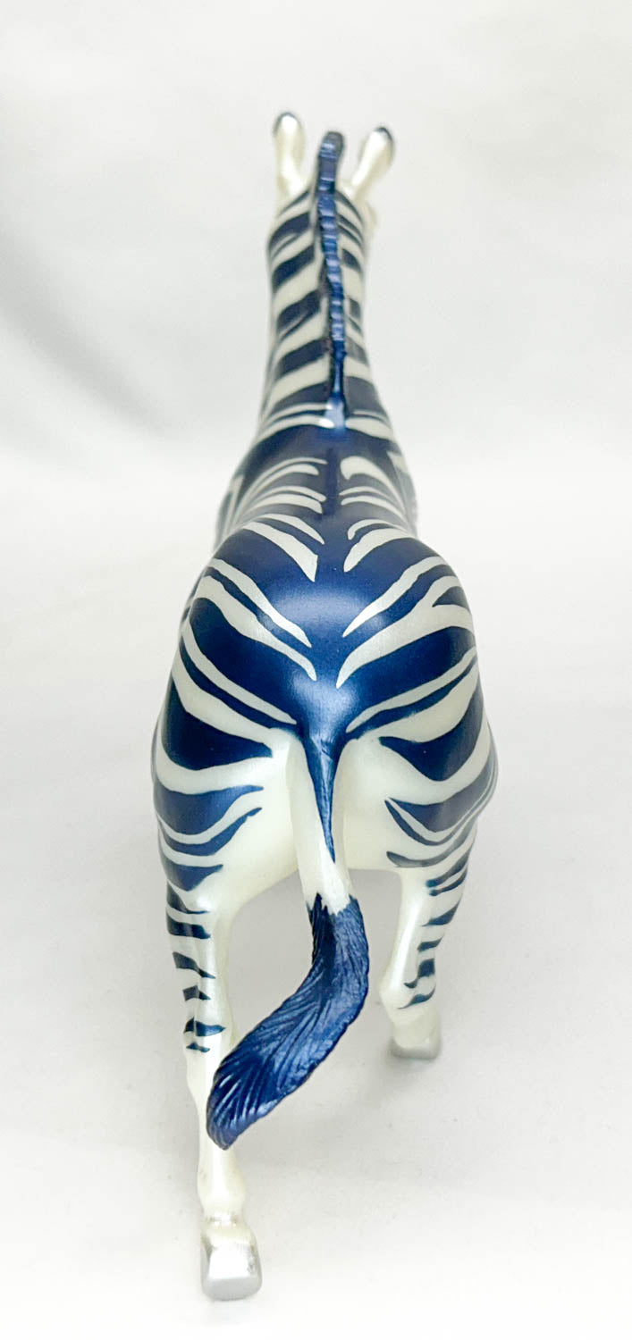 Zebra ~ Christmas Candy, Blue - Web Special 2019