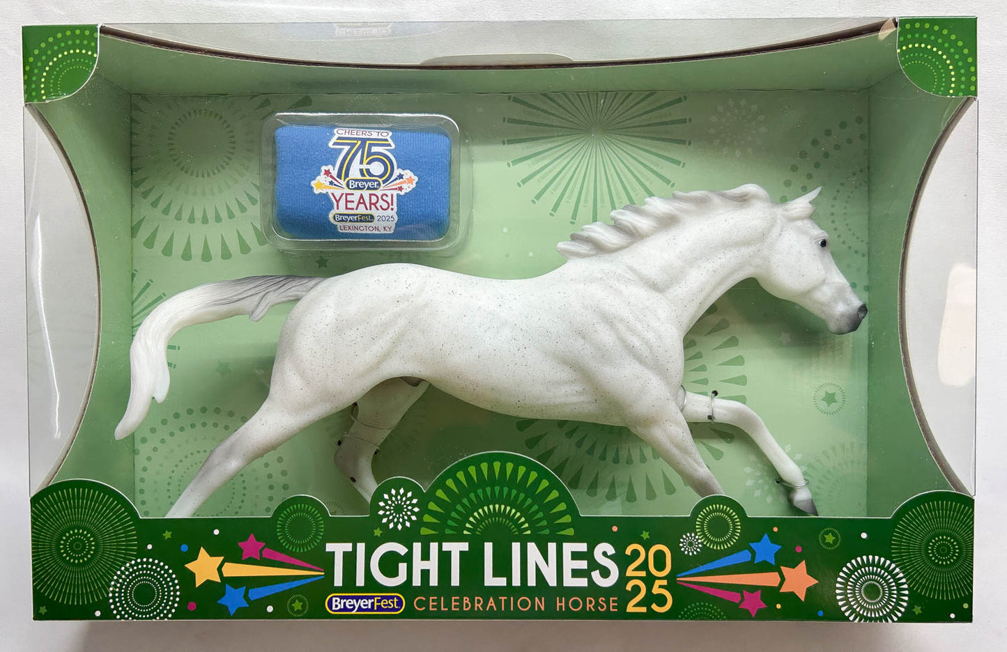 Cigar ~ Tight Lines - 2025 BreyerFest Celebration Horse w/ Blanket (sale for charity)