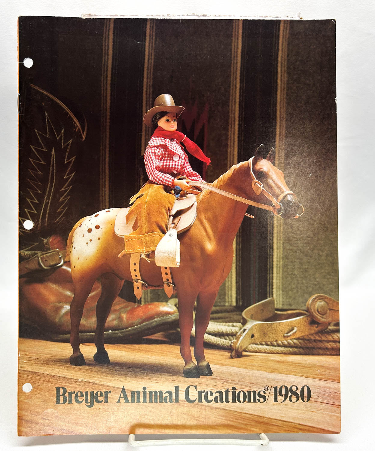 1980 Breyer Dealer Catalog - 3-Hole Punched