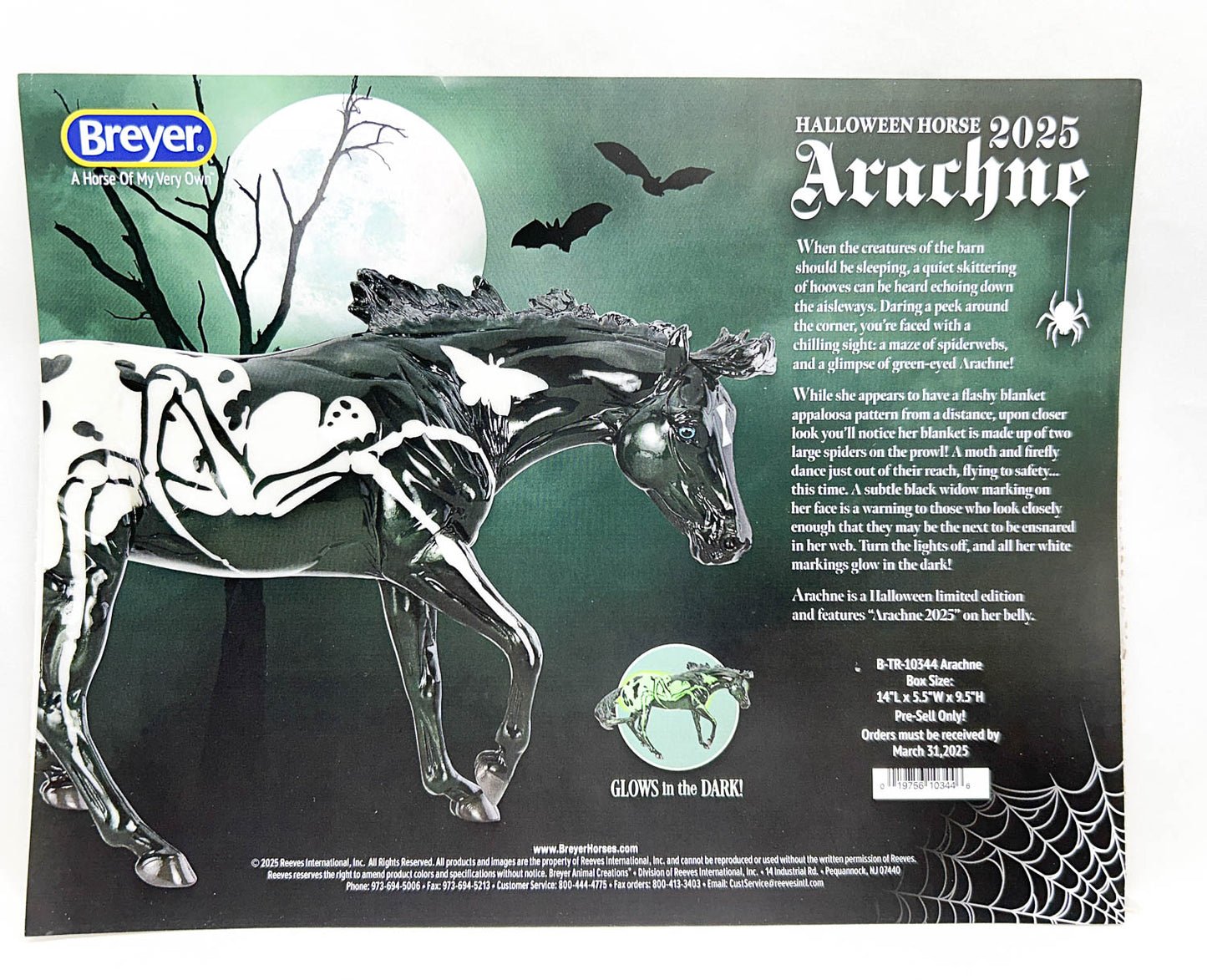 2025 Breyer Dealer Halloween Ad Sheet